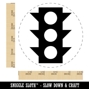 Traffic Light Icon Rubber Stamp for Stamping Crafting Planners