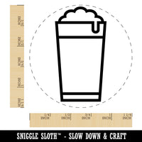 Beer Icon Rubber Stamp for Stamping Crafting Planners