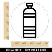 Water Bottle Icon Rubber Stamp for Stamping Crafting Planners