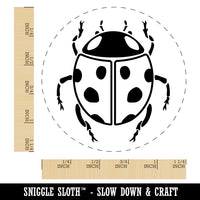 Ladybug Drawing Rubber Stamp for Stamping Crafting Planners