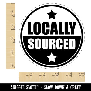 Locally Sourced Rubber Stamp for Stamping Crafting Planners