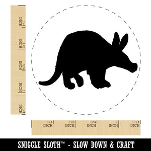 Aardvark Solid Rubber Stamp for Stamping Crafting Planners