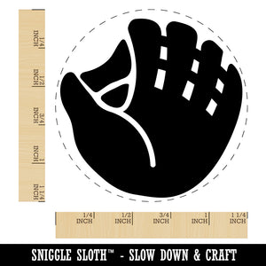 Baseball Glove Mitt Rubber Stamp for Stamping Crafting Planners