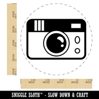 Vintage Disposable Camera Rubber Stamp for Stamping Crafting Planners