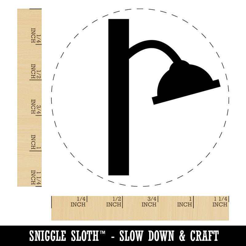 Shower Head Rubber Stamp for Stamping Crafting Planners