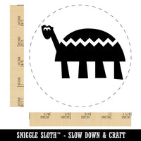 Totally Turtle Rubber Stamp for Stamping Crafting Planners