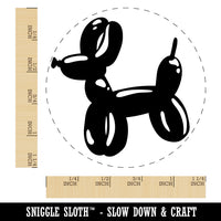 Balloon Animal Dog Rubber Stamp for Stamping Crafting Planners