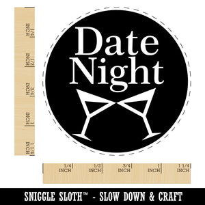 Date Night Planning Rubber Stamp for Stamping Crafting Planners