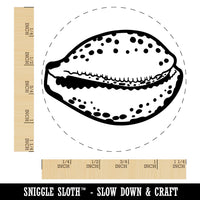 Cypraea Tigris Cowrie Shell Beach Seashell Rubber Stamp for Stamping Crafting Planners