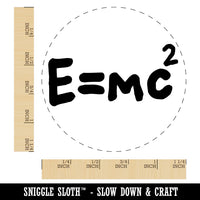 Einstein Equation for Energy and Mass Formula Rubber Stamp for Stamping Crafting Planners