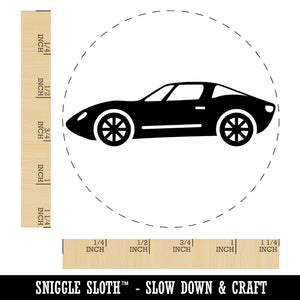 Fast Sports Car Vehicle Rubber Stamp for Stamping Crafting Planners