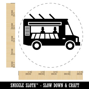 Food Truck Vehicle Rubber Stamp for Stamping Crafting Planners