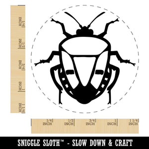 Man Faced Stink Bug Insect Rubber Stamp for Stamping Crafting Planners