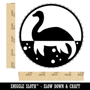 Nessie Loch Ness Monster Rubber Stamp for Stamping Crafting Planners