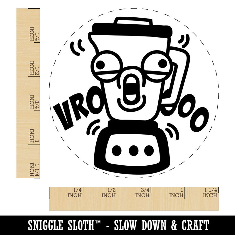 Noisy Blender Cartoon Rubber Stamp for Stamping Crafting Planners