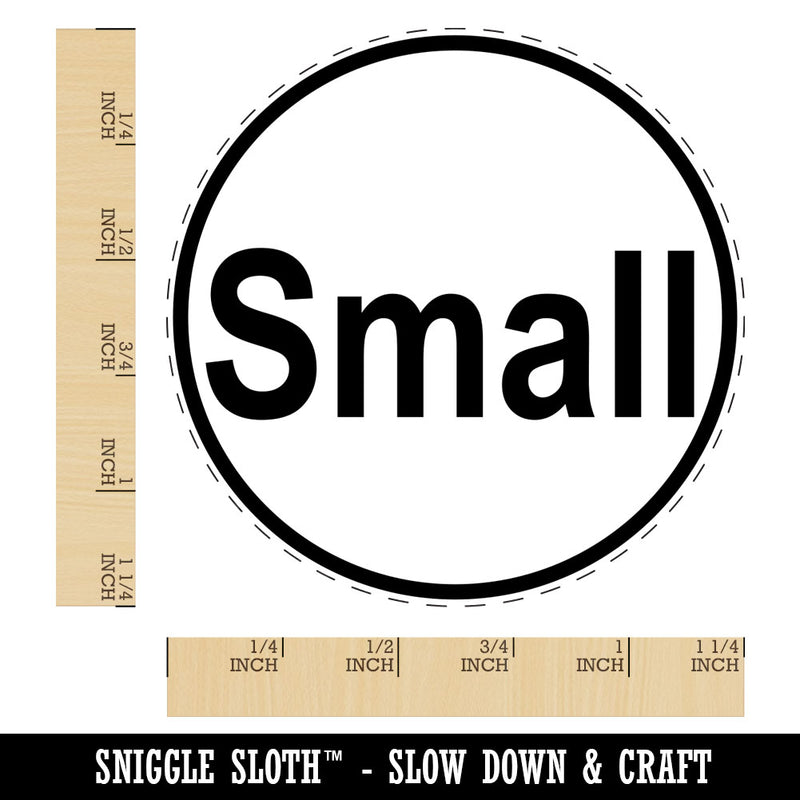 Small Size Tag Rubber Stamp for Stamping Crafting Planners