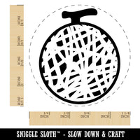 Sweet Honeydew Melon Fruit Rubber Stamp for Stamping Crafting Planners