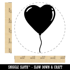 Heart Balloon Valentine's Day Rubber Stamp for Stamping Crafting Planners