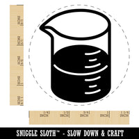 Glass Beaker Chemistry Science Rubber Stamp for Stamping Crafting Planners