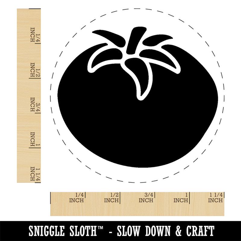 Tomato Garden Fruit Rubber Stamp for Stamping Crafting Planners