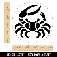 Fiddler Crab Crustacean with Large Claw Rubber Stamp for Stamping Crafting Planners