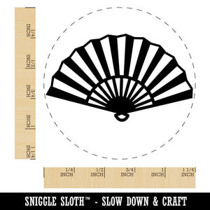 Japanese Fan Rubber Stamp for Stamping Crafting Planners