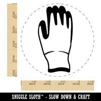 Garden Glove Gardening Work Rubber Stamp for Stamping Crafting Planners