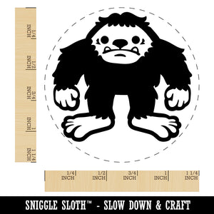 Bigfoot Sasquatch Cryptozoology Rubber Stamp for Stamping Crafting Planners