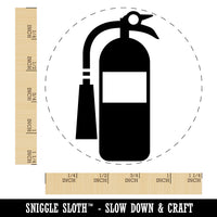 Fire Extinguisher Safety Hazard Symbol Rubber Stamp for Stamping Crafting Planners