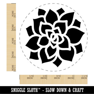 Succulent Plant Rubber Stamp for Stamping Crafting Planners