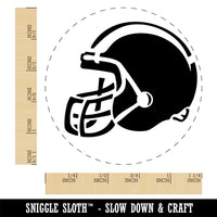 American Football Helmet Sports Rubber Stamp for Stamping Crafting Planners