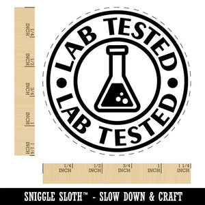 Lab Tested Science Beaker Rubber Stamp for Stamping Crafting Planners