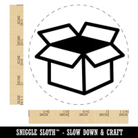 Open Box Package Shipping Rubber Stamp for Stamping Crafting Planners