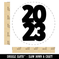 2023 Stacked Graduation Rubber Stamp for Stamping Crafting Planners