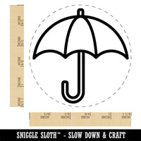 Rainy Day Umbrella Icon Rubber Stamp for Stamping Crafting Planners