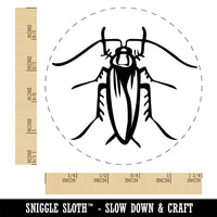 Cockroach Bug Insect Vermin Rubber Stamp for Stamping Crafting Planners