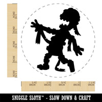 Shambling Mummy Halloween Monster Rubber Stamp for Stamping Crafting Planners