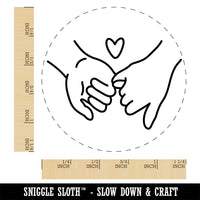 Pinky Promise Love Rubber Stamp for Stamping Crafting Planners