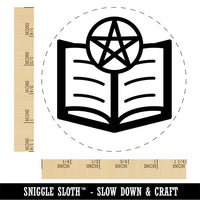 Book of Sorcery Witchcraft Magic Rubber Stamp for Stamping Crafting Planners