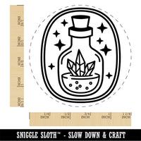 Magical Crystal Potion Rubber Stamp for Stamping Crafting Planners