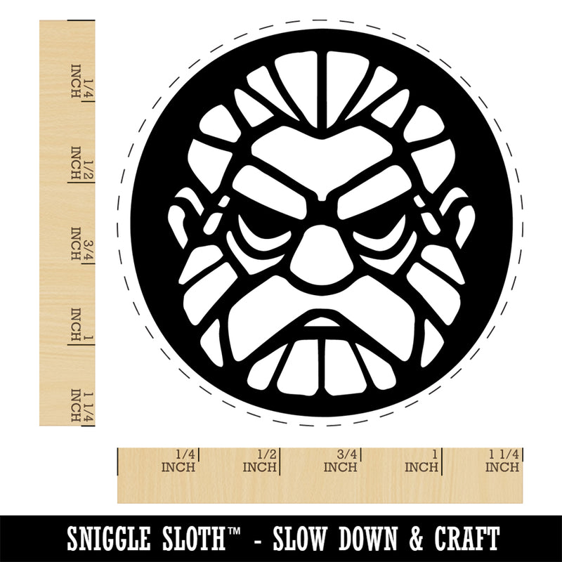 Grumpy Dwarf Beard Head Rubber Stamp for Stamping Crafting Planners