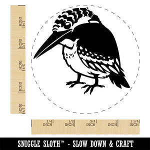 Kingfisher Bird Rubber Stamp for Stamping Crafting Planners