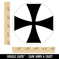 Templar Cross Rubber Stamp for Stamping Crafting Planners