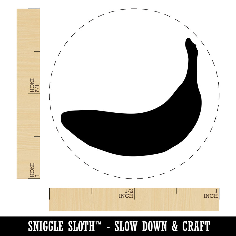 Banana Fruit Rubber Stamp for Stamping Crafting Planners