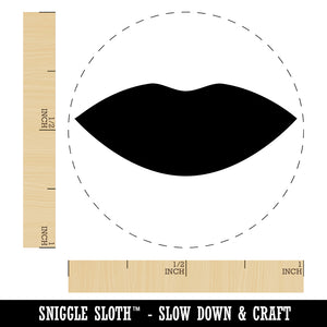 Lips Mouth Solid Rubber Stamp for Stamping Crafting Planners