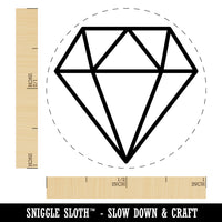 Diamond Engagement Rubber Stamp for Stamping Crafting Planners
