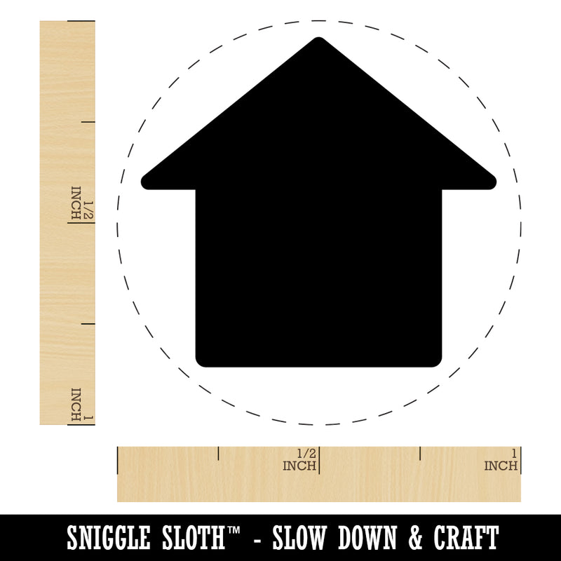 House Home Rubber Stamp for Stamping Crafting Planners