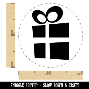 Present Gift Birthday Christmas Abstract Rubber Stamp for Stamping Crafting Planners