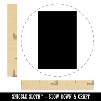Rectangle Solid Rubber Stamp for Stamping Crafting Planners