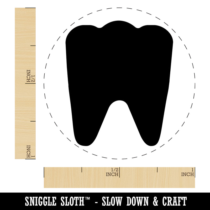 Tooth Dentist Rubber Stamp for Stamping Crafting Planners